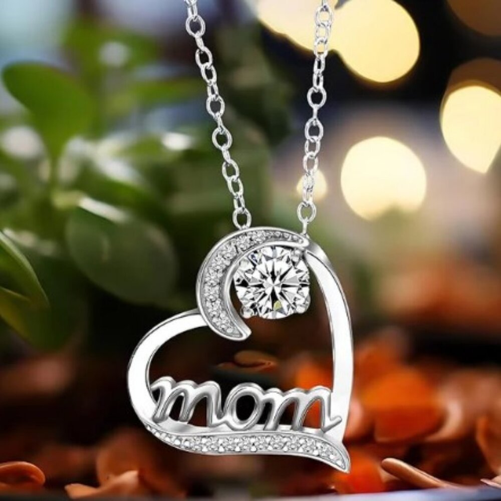 💥 Heart Mother's Gifts Lovely Pendant Necklace for Women, EVGG1030